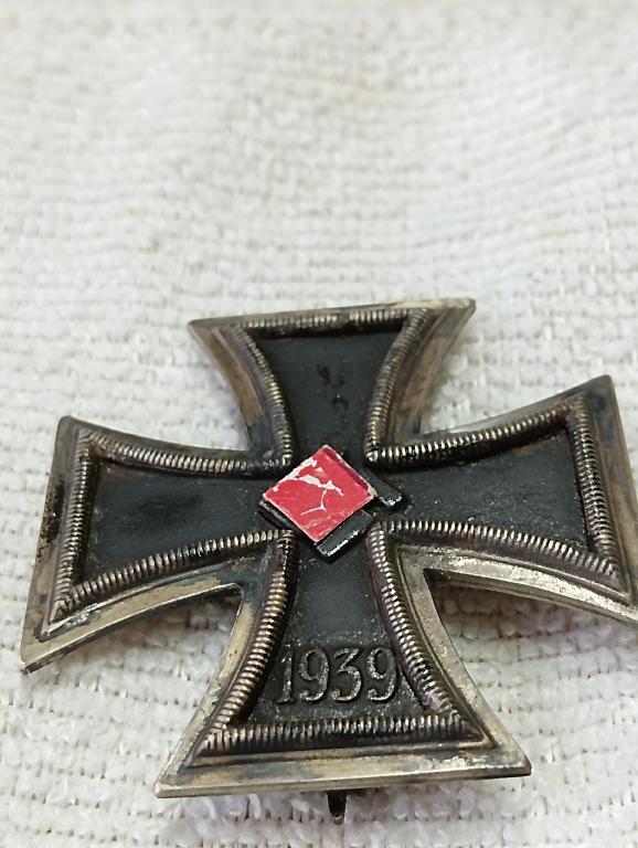Железный Крест 1-го класса ВМВ. 3-й Рейх. Германия. ВМВ.