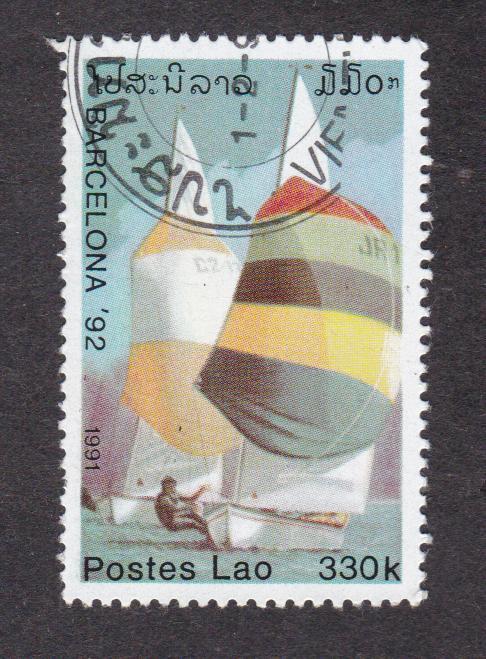 Лаос 1992 Олимпиада Яхты (6252)