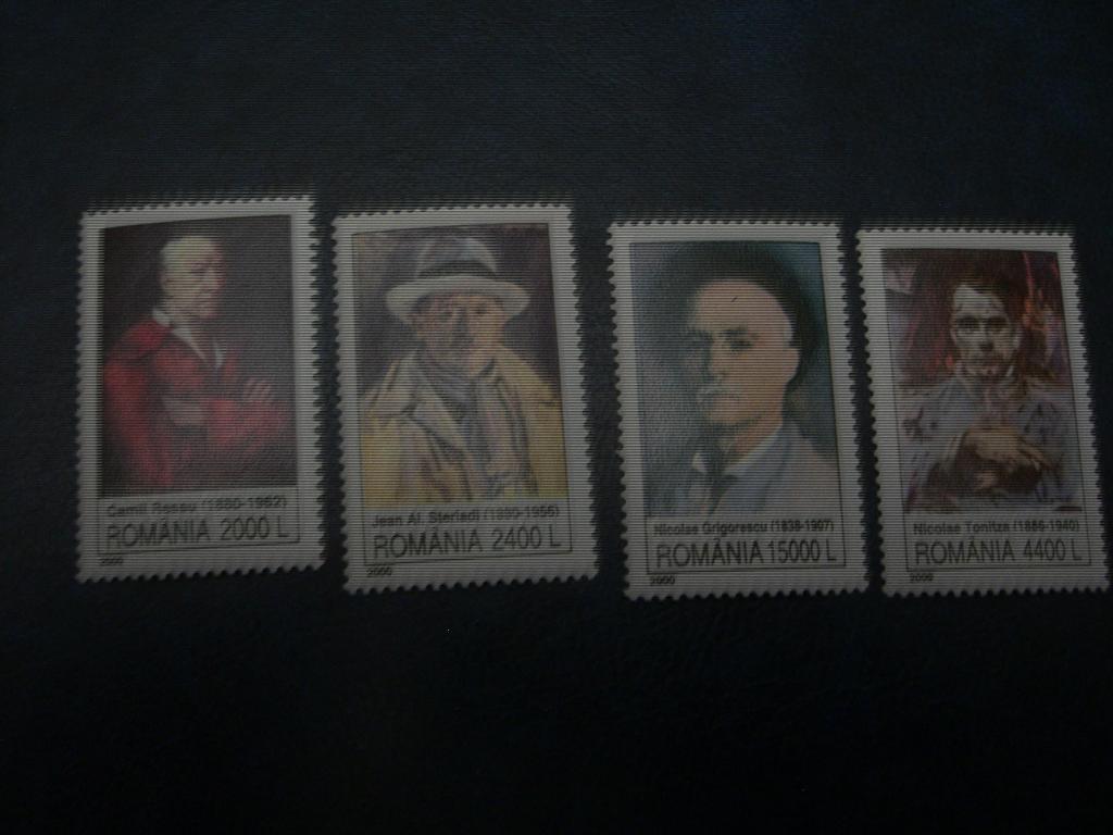 Румыния 2000год  автопортреты  4 м 2-6