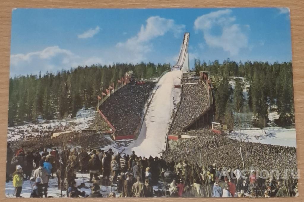 Осло Oslo Норвегия postcard