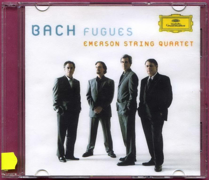 (1236) Бах. Фуги. Emerson String Quartet. Hand-Made CD