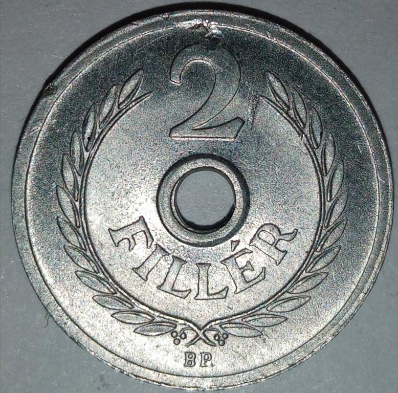 Венгрия 2 филлера 1965 г. (М480)