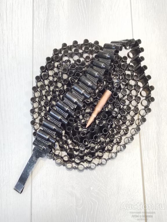 Лента пулеметная МАКСИМ /ПК/ПКМ на 200 мест с протяжкой. СССР!!!