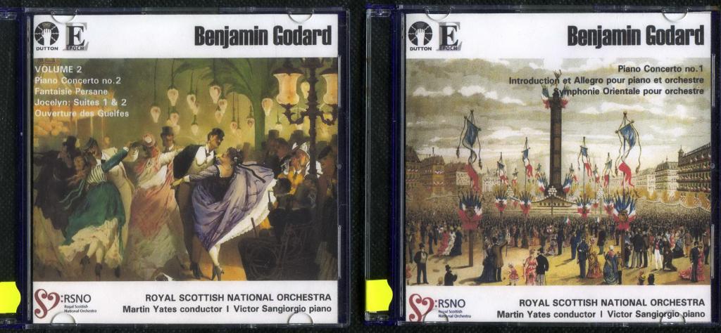 (1150) Бенжамин Годар. Концерты для фортепиано. Фантазии. Сюиты. Hand-Made 2 CD
