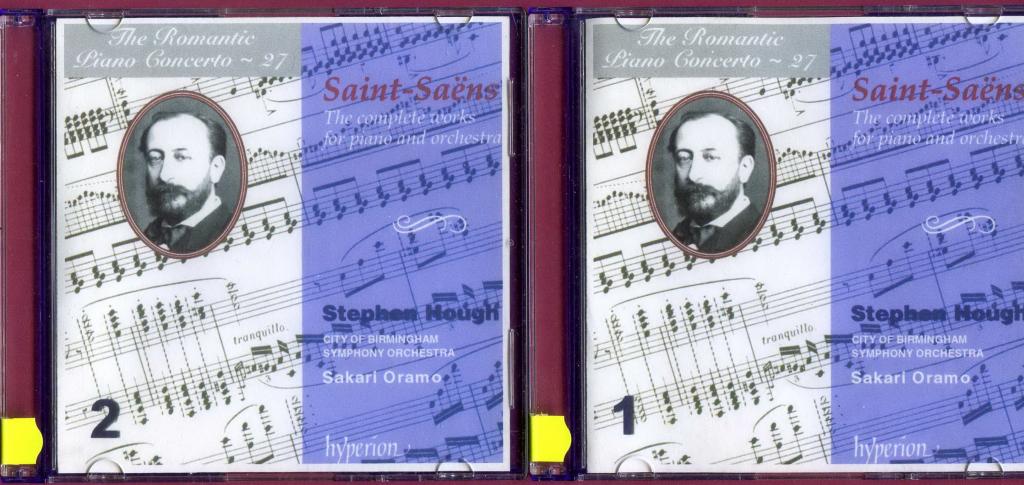 (1273) Камиль Сен-Санс. Концерты для фортепиано. Hand-Made 2 CD