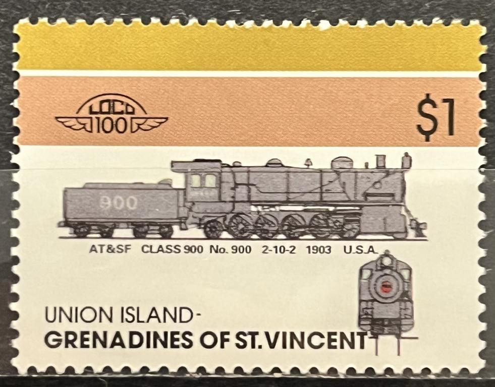 Почтовая марка Гренадины и Сент-Винсент 🇻🇨
