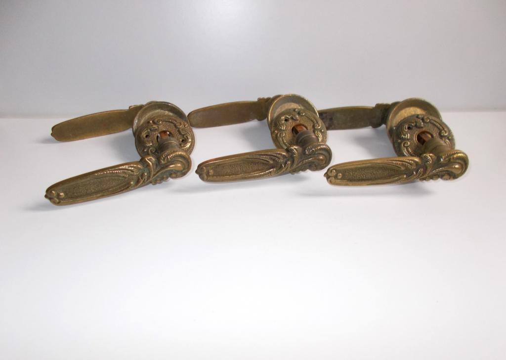 3 Старенькие  ручки. Бронза