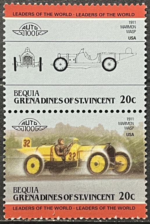 Почтовая марка Гренадины и Сент-Винсент 🇻🇨
