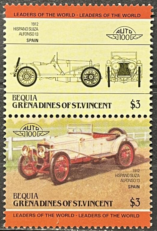 Почтовая марка Гренадины и Сент-Винсент 🇻🇨