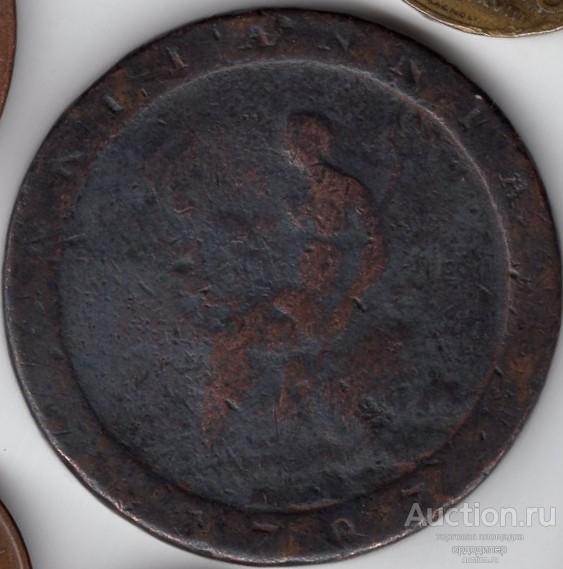 Великобритания 1 пенни 1797 года.