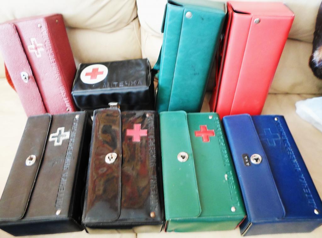 Бокс, дорожная аптечка СССР