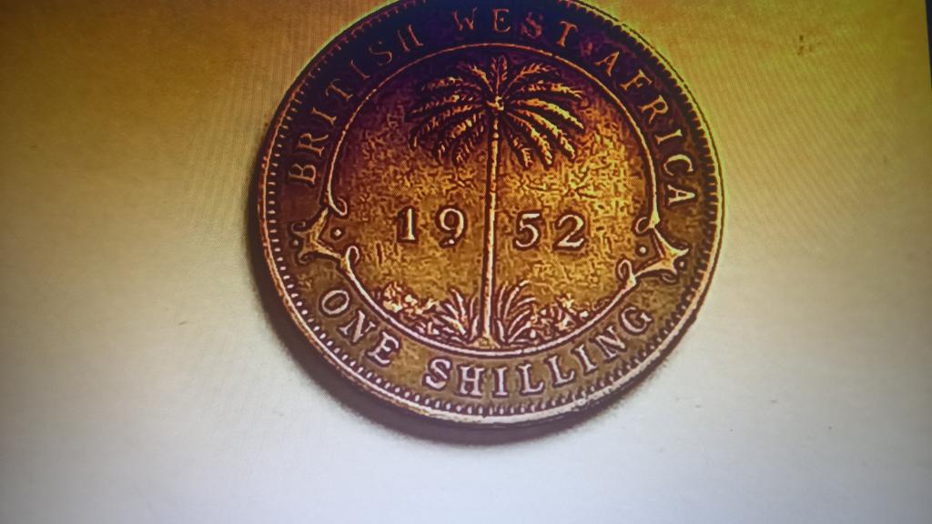 БРИТАНСКАЯ ЗАПАДНАЯ АФРИКА 1 ШИЛЛИНГ 1952