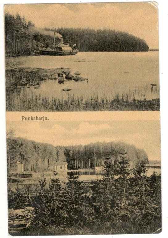 Открытка Финляндия Пункахар  1914 г. (033673)
