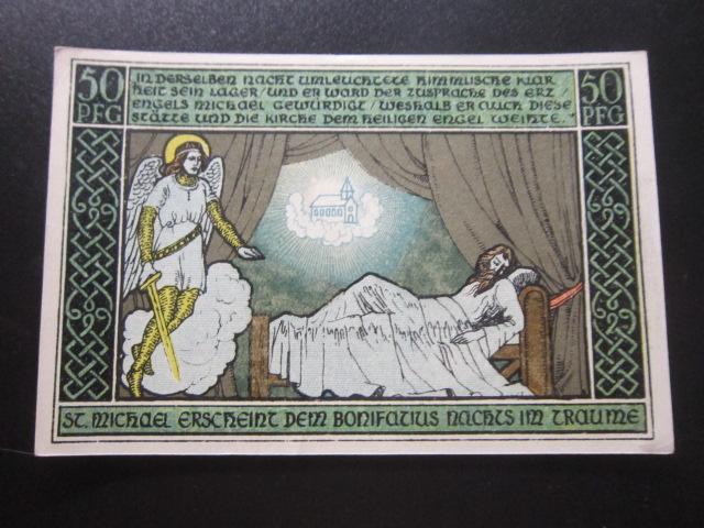 ГЕРМАНИЯ НОТГЕЛЬД  50  ПФЕННИГОВ     OHRDRUF