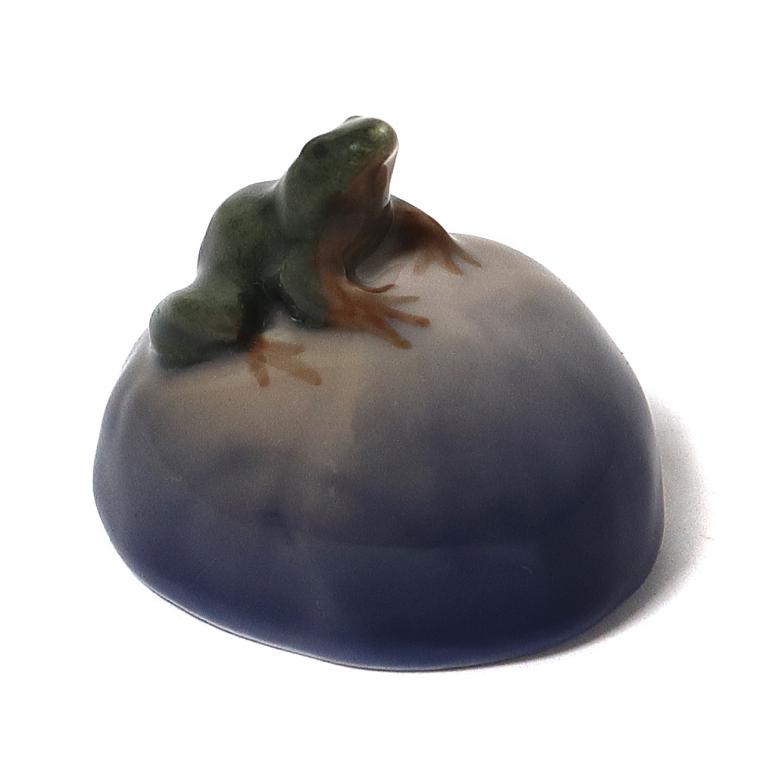 Фарфоровая фигура "Лягушка". Royal Copenhagen