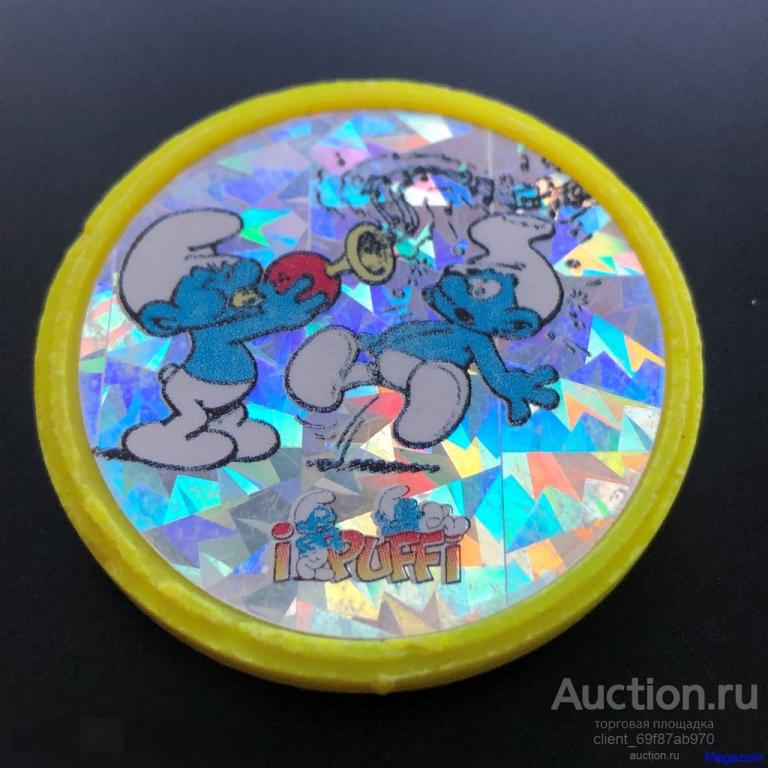 Бита для кепсов Merlin, Мерлин, Смурфы, Smurf, Смурфики (Биты-189)