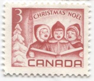 1967 Канада Рождество.Поющие дети 1м.**