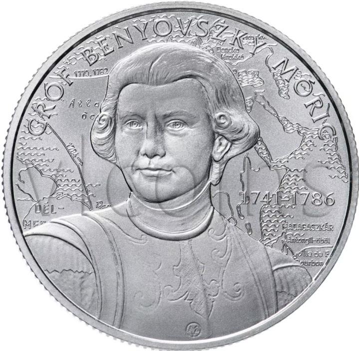 Венгрия 2000 форинтов 2021 Мориц Бенёвский Корабль UNC 112951