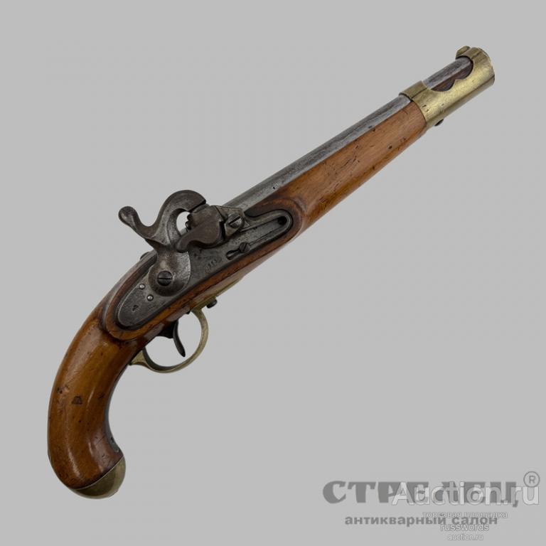 Пистолет австрийский капсюльный кавалерийский сист. Августина, обр. 1851 г.