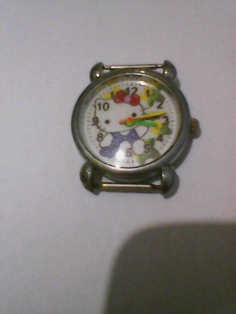 Часы детские кварцевые Hello Kitty. Водонепроницаемые. Рабочие.