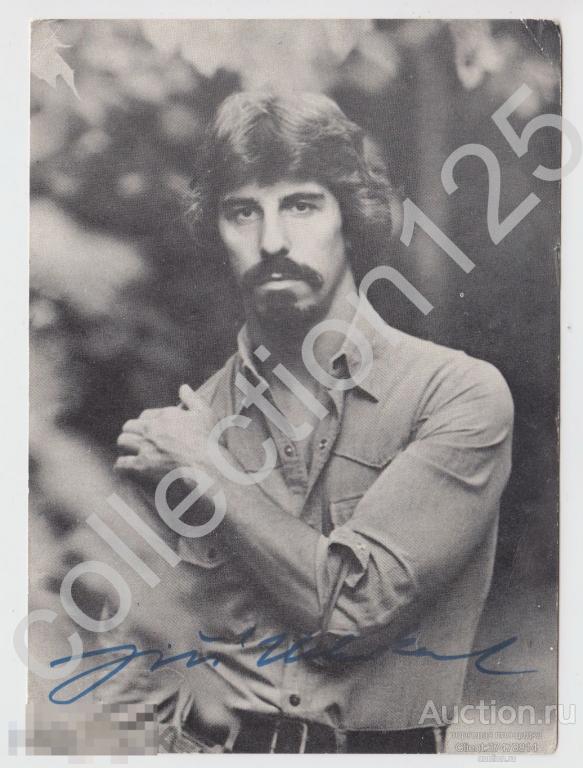 Певиц Юрий Хелекал Jiří Helekal ‎ Автограф. Чехословакия. Времен СССР.