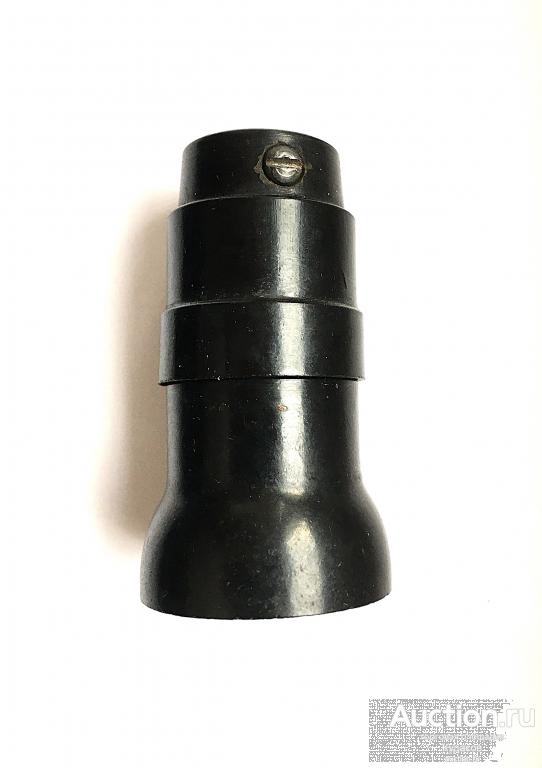 Патрон Электрический Е14 Карболит. СССР. Б\у, рабочий.