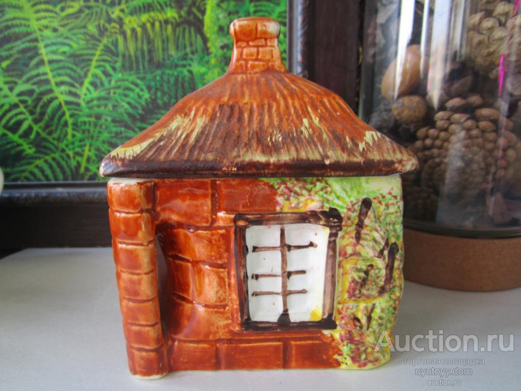 337. Антикварная фарфоровая САХАРНИЦА - ДОМ АНГЛИЯ 40е гг