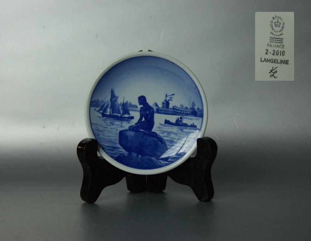 блюдце Русалка Royal Copenhagen Дания
