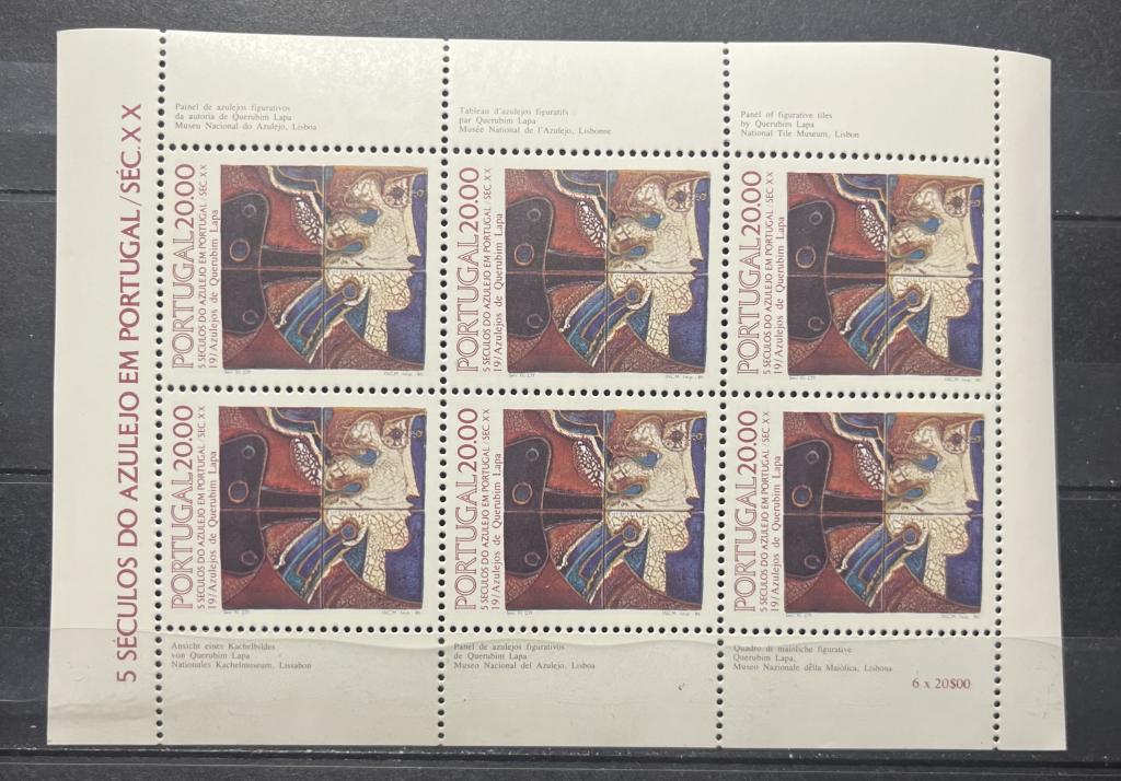 Почтовый блок / малый лист Португалия 🇵🇹