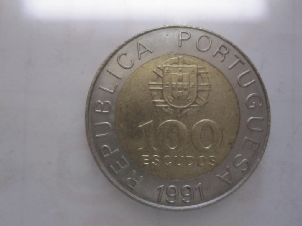 Португалия 100 эскудо 1991г.