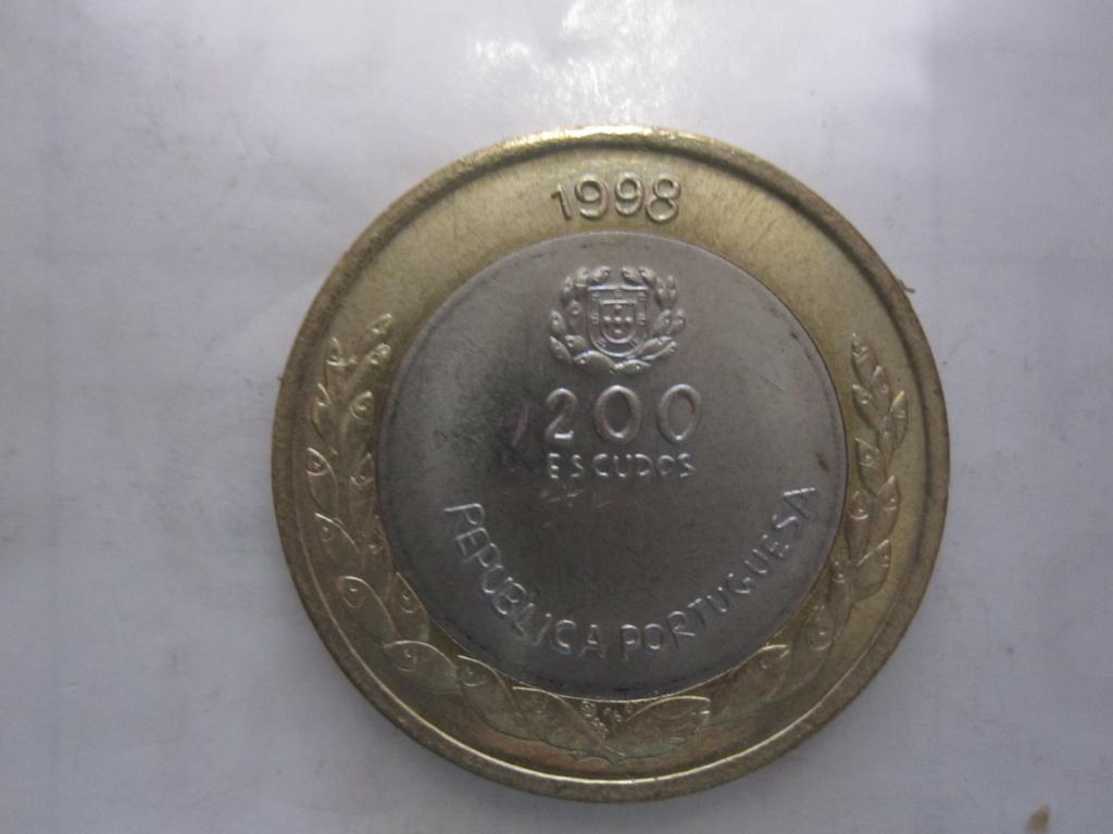 Португалия 200 Эскудо 1998г. Международный Год океана выставка Экспо-98г.