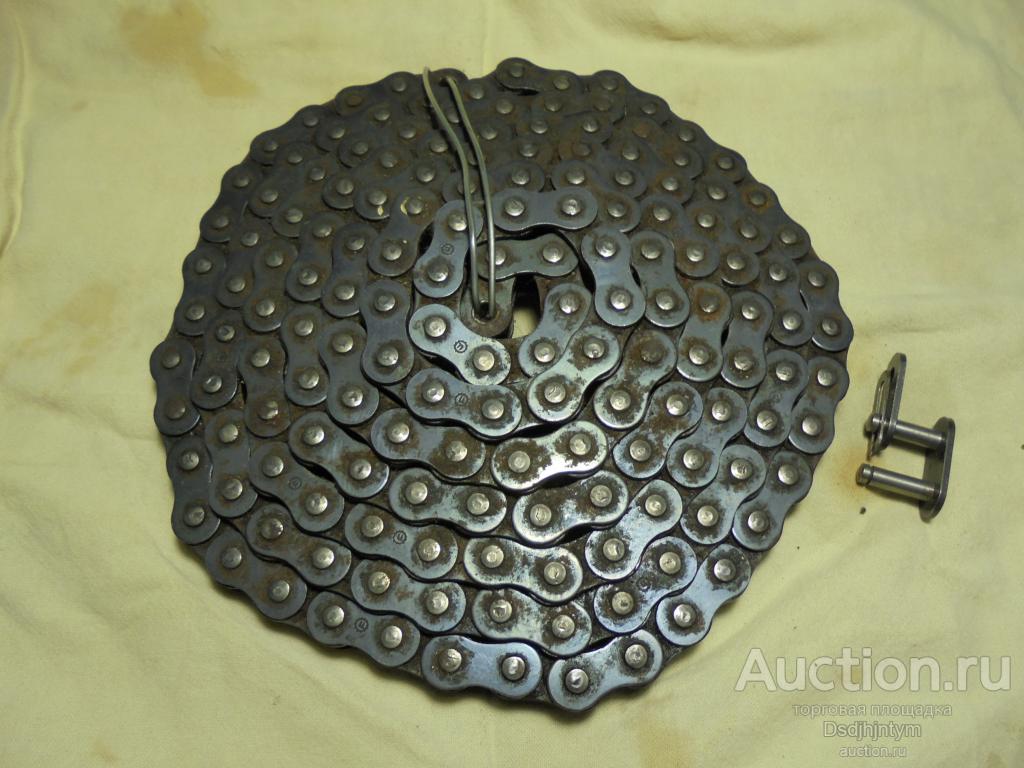 Цепь роликовая однорядная шаг 12,5мм, длина 2м