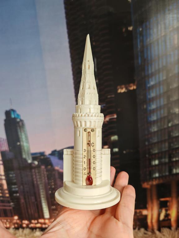 Термометр настольный Кремль Спасская башня СССР