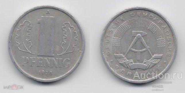 ГДР 1 пфенниг 1978 (1)
