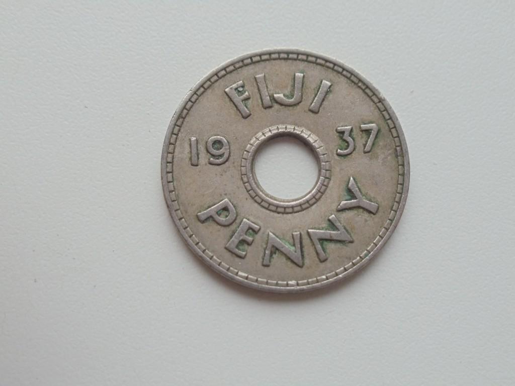 Фиджи 1 пенни 1937г