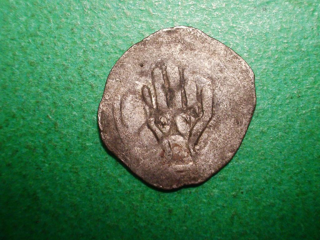 Германия. Брактеат.   XIII - XIV век. Оригинал. Серебро.