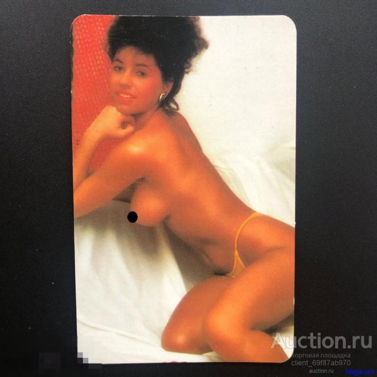 Календарь СССР календарик, обнаженная девушка, эротика, ню, Венгрия 1989 (mb-1567)