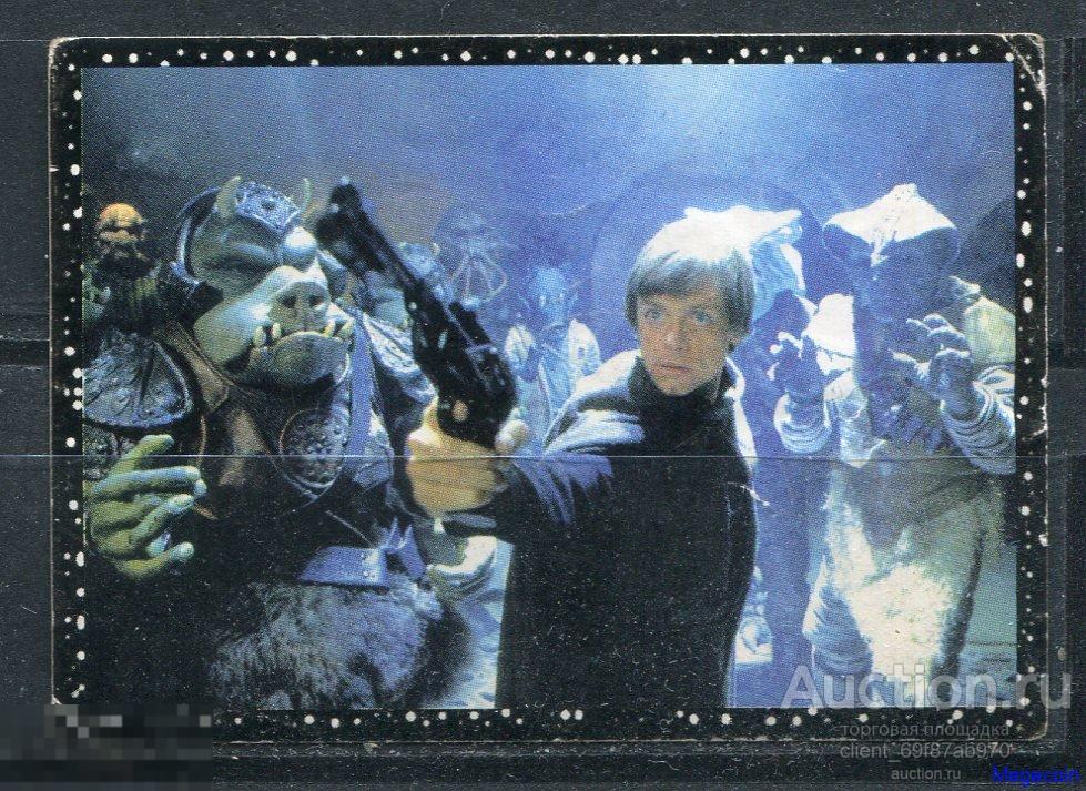 Наклейка для альбома Star Wars, Звездные Войны, Panini, номер 123 1996 (WRP-1699)