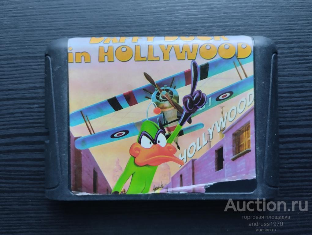 КАРТРИДЖ ДЛЯ СЕГА SEGA MEGA DRIVE. DAFFY DUCK in HOLLYWOOD