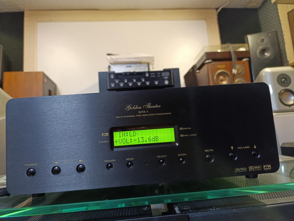 Golden Theater GTX-1 A/V Preamplifier Made in USA