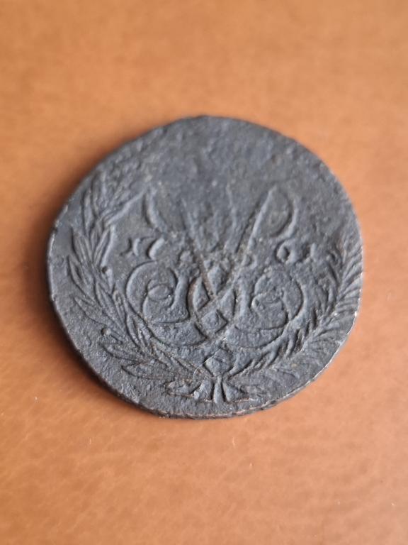 2 копейки 1761, гурт сетчатый