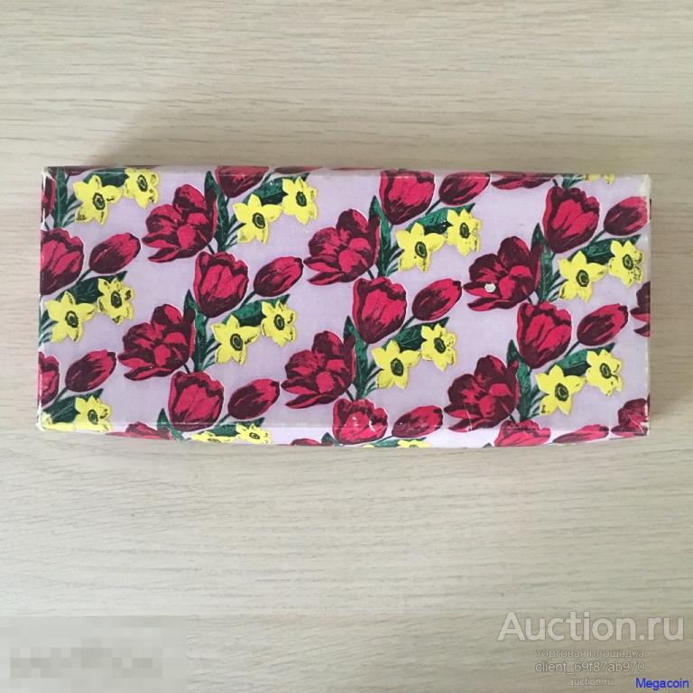 Коробка от конфет Птичье молоко, Сарапульская кондитерская фабрика 1986 (box-61)