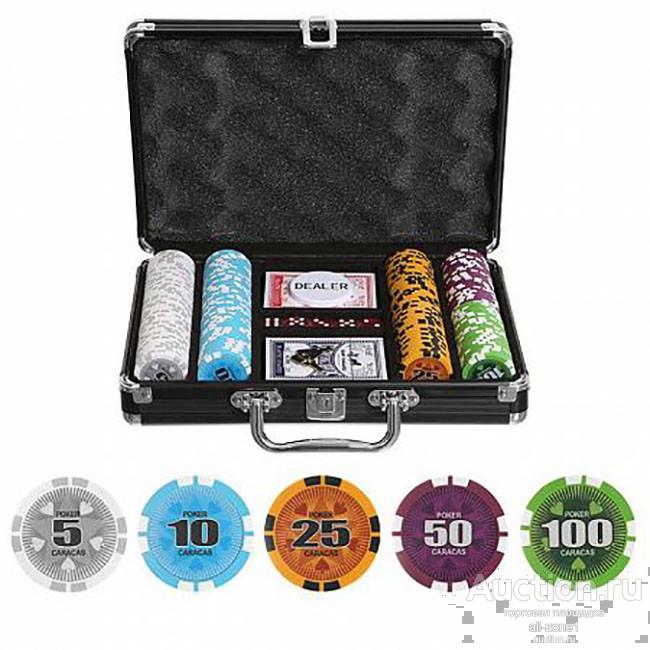 Набор для покера CARAKAS на 200 фишек GD/car200