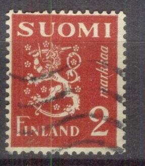 Финляндия 1936 Mi# 197 стандарт Герб