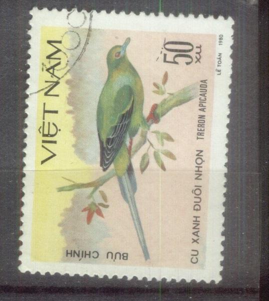 Вьетнам 1980  Mi#   Птица  гашен