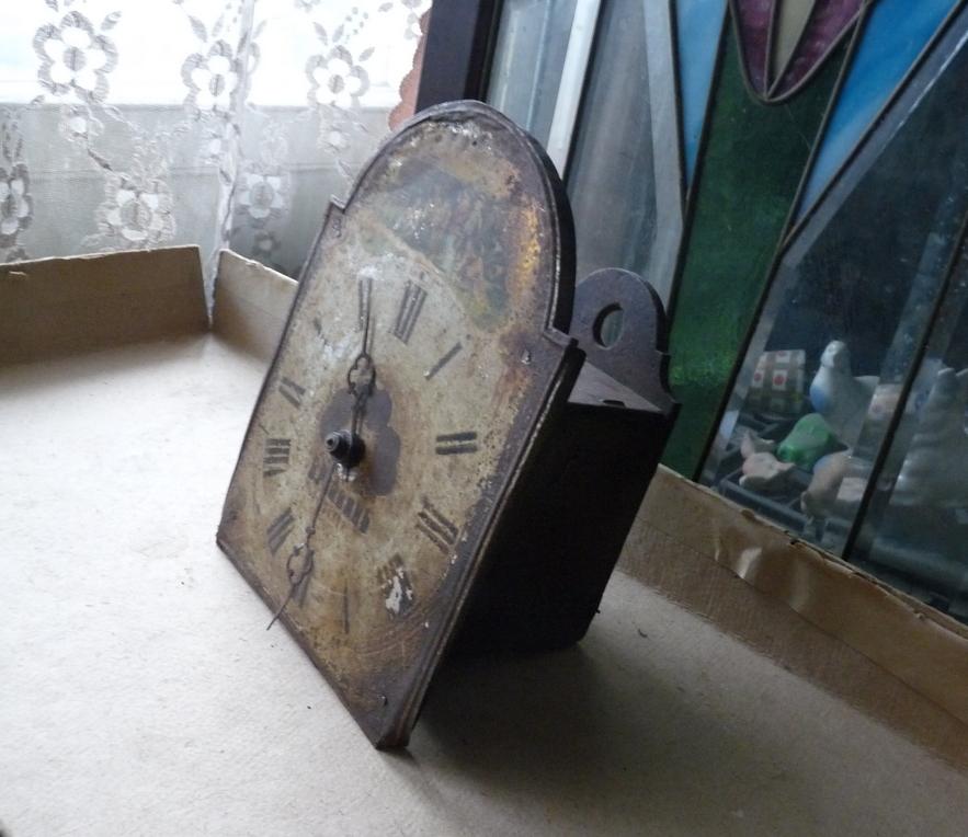 Часы настенные Фабрика Рейнина в Москве Россия жо 1917 (под реставрацию)