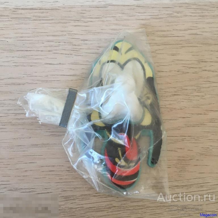 Крючок детский СССР Гуффи в заводской упаковке, новый, с хранения (other-211)