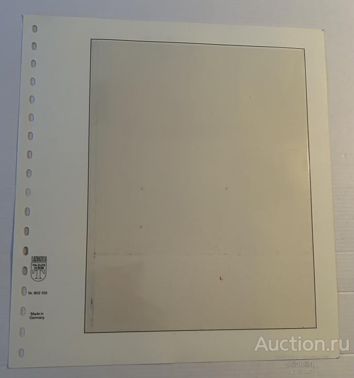 802103) Листы для марок T-Blanko ( 1 шт) б/у (V)