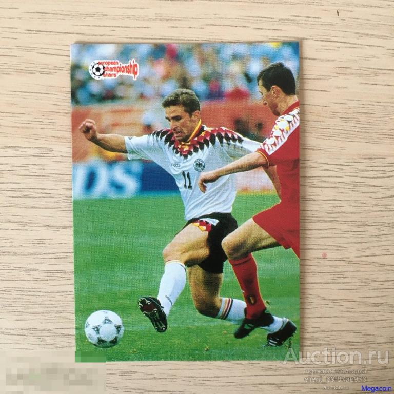Спортивная карточка European championship stars, номер 115 (mb-1061)