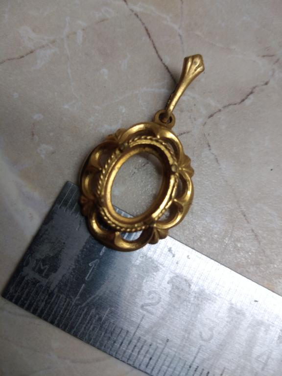 Кулон времён СССР. Клеймо. Винтаж